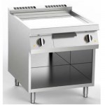 SILKO NEBG74GLC fry top gas liscio cromato 700